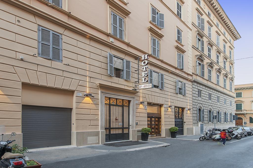 Budget Rooms Des Artistes Rom Exterior foto